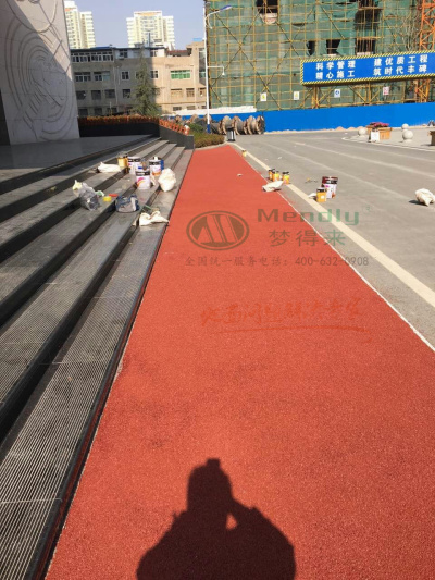 航天五一〇所 焉耆彩色路面